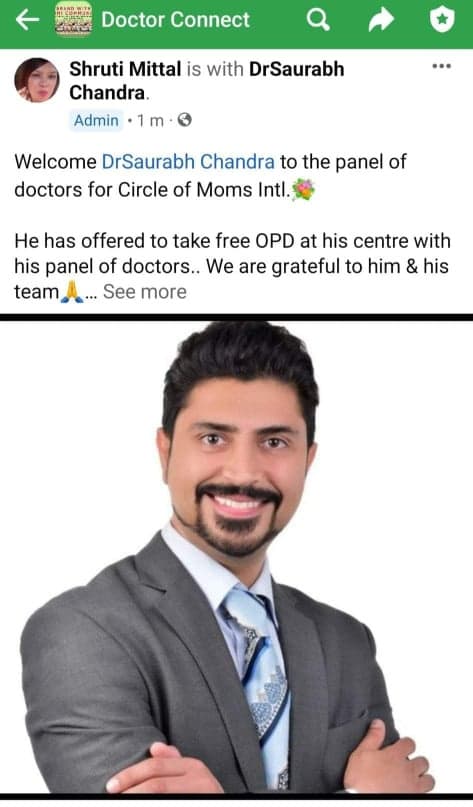 Doctor Connect: Official Shruti Mittal Endorsement