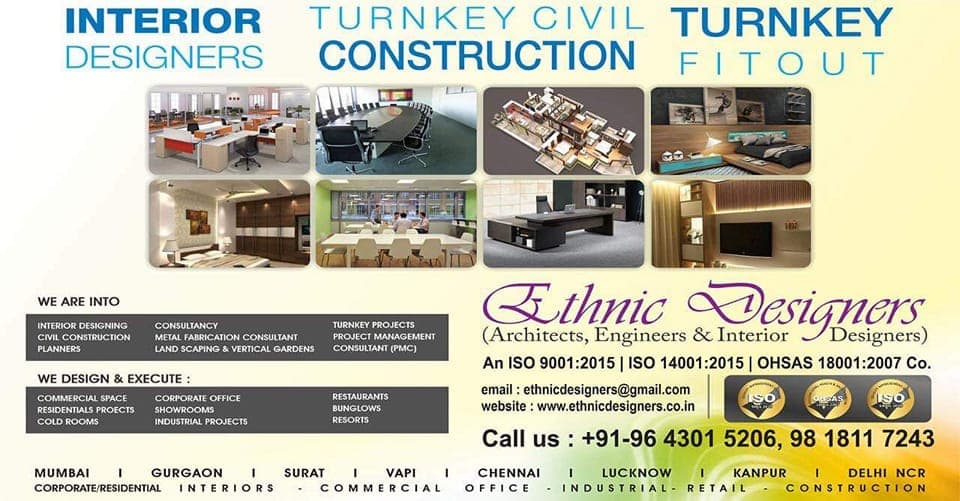 Corporate Fitout Showcase: Ethnic Designers