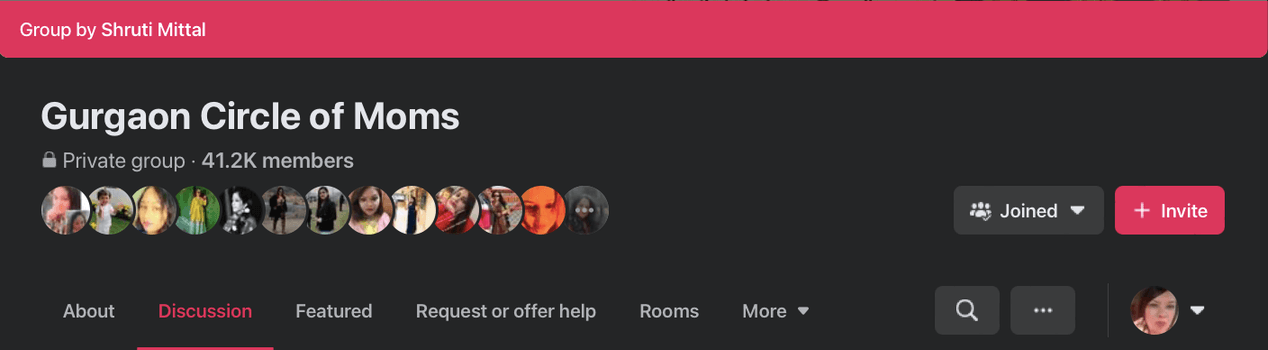 Live Interactive Room: Gurgaon Circle of Moms