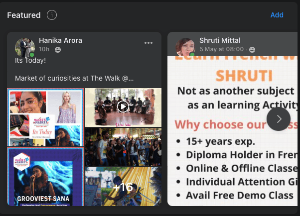 Featured Top-of-Feed Announcement: The Walk Market