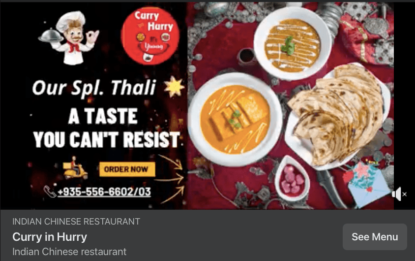 Merchant Special: Curry In Hurry Deal Drop